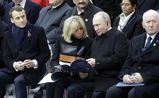 プーチン氏とマクロン