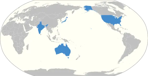Quadの戦略は地政学的に合理的 中国軍を分散させるだけで優位になる