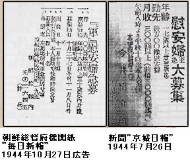 新聞公募により募集された慰安婦 強制連行を必要性の観点で見た場合疑問が多い