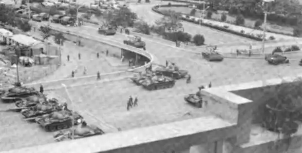 Tanks in Beijing